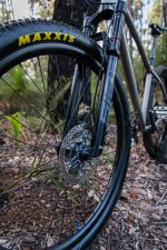 Roost Otho XC hardtail titanium front close up