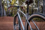 Roost titus titanium gravel bike side rear - roost bike Roost Titus Titanium Gravel Bike Side Rear