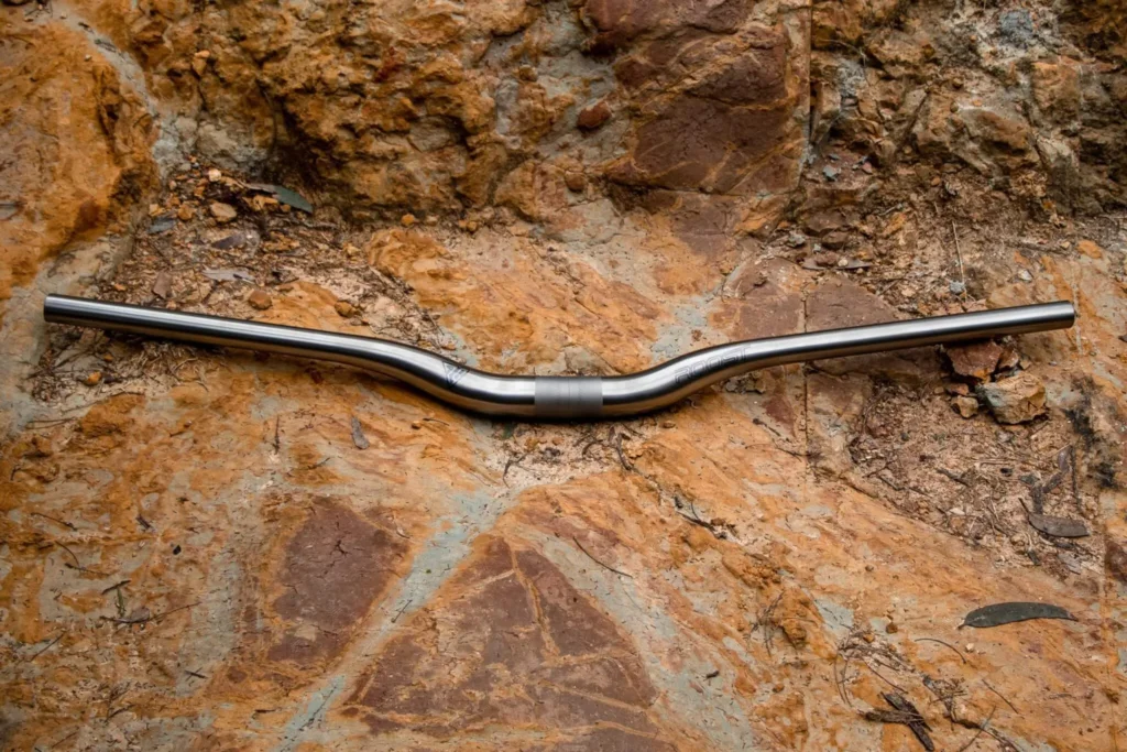 Roost Titanium Handlebars with 30mm rise and 9 degree backsweep